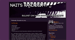 Desktop Screenshot of naitsrandosity.blogspot.com