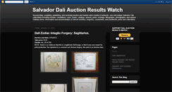 Desktop Screenshot of daliauctionwatch.blogspot.com