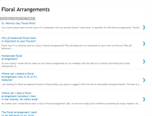 Tablet Screenshot of 3floral-arrangements.blogspot.com