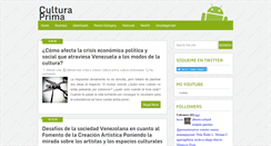 Desktop Screenshot of culturaprima.blogspot.com