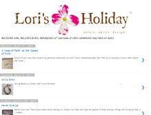 Tablet Screenshot of lorisholidaynews.blogspot.com