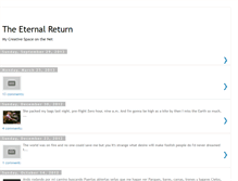 Tablet Screenshot of eleternoretorno.blogspot.com