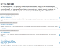 Tablet Screenshot of invest-private.blogspot.com