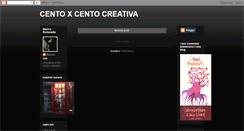 Desktop Screenshot of centoxcentocreativa.blogspot.com