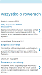 Mobile Screenshot of gilu-wszystkoorowerach.blogspot.com