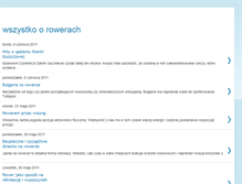 Tablet Screenshot of gilu-wszystkoorowerach.blogspot.com