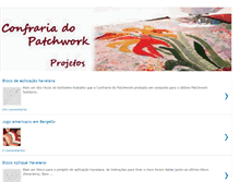 Tablet Screenshot of confrariadopatchworkprojetos.blogspot.com