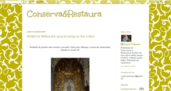 Desktop Screenshot of conservaerestaura-conservaerestaura.blogspot.com