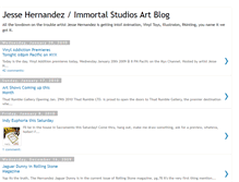 Tablet Screenshot of immortalstudios.blogspot.com