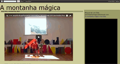 Desktop Screenshot of amontanhamagica.blogspot.com