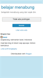 Mobile Screenshot of belajarmenabung-fenz.blogspot.com