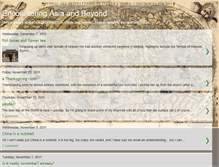 Tablet Screenshot of encounteringasia.blogspot.com