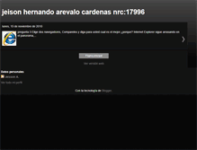 Tablet Screenshot of jeisonhernandoarevalocardenasnrc17996.blogspot.com