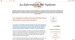 Desktop Screenshot of lainformaciondelvigilante.blogspot.com