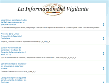 Tablet Screenshot of lainformaciondelvigilante.blogspot.com