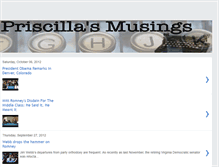 Tablet Screenshot of priscillamusings.blogspot.com