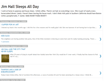 Tablet Screenshot of jimhallsleepsallday.blogspot.com