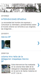 Mobile Screenshot of intervencionesefimeras.blogspot.com