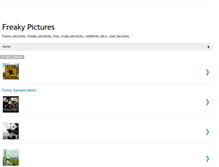 Tablet Screenshot of freaky-pictures.blogspot.com
