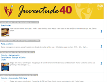 Tablet Screenshot of juventude40es.blogspot.com