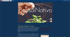 Desktop Screenshot of galeria-bonsai-nativo.blogspot.com