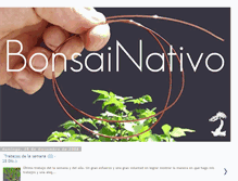 Tablet Screenshot of galeria-bonsai-nativo.blogspot.com