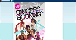 Desktop Screenshot of dancersbooking.blogspot.com