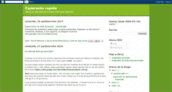 Desktop Screenshot of esperantorapide.blogspot.com