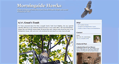 Desktop Screenshot of morningsidehawks.blogspot.com