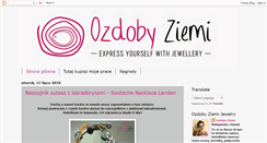 Desktop Screenshot of ozdobyziemi.blogspot.com