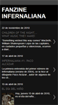 Mobile Screenshot of infernalianablog.blogspot.com
