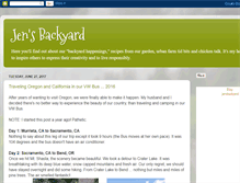 Tablet Screenshot of jensbackyard.blogspot.com