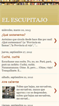Mobile Screenshot of elescupitajo.blogspot.com