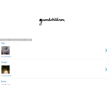 Tablet Screenshot of hellograndchildren.blogspot.com
