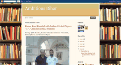 Desktop Screenshot of ambitiousbihar.blogspot.com