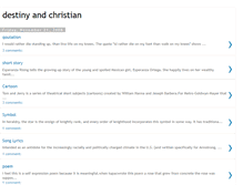 Tablet Screenshot of destinychristian.blogspot.com