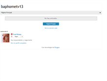 Tablet Screenshot of baphometv13.blogspot.com
