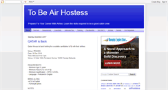 Desktop Screenshot of new-airhostess.blogspot.com