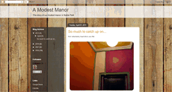 Desktop Screenshot of modestmanor.blogspot.com