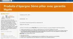 Desktop Screenshot of produitdepargneavecgarantie.blogspot.com