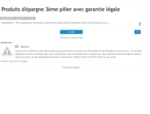 Tablet Screenshot of produitdepargneavecgarantie.blogspot.com