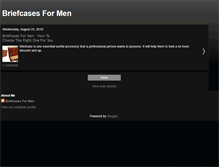 Tablet Screenshot of briefcasesformentips.blogspot.com