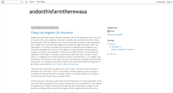 Desktop Screenshot of andonthisfarmtherewasa.blogspot.com