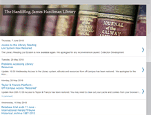Tablet Screenshot of hardimanlibrary.blogspot.com