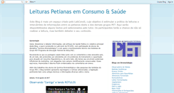 Desktop Screenshot of leituraspetianas-saude.blogspot.com