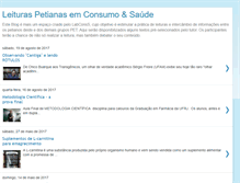 Tablet Screenshot of leituraspetianas-saude.blogspot.com