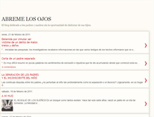 Tablet Screenshot of abremelosojos.blogspot.com