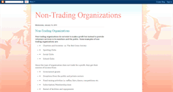 Desktop Screenshot of nontradingorganizations.blogspot.com