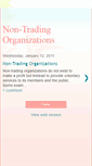 Mobile Screenshot of nontradingorganizations.blogspot.com