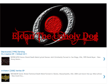 Tablet Screenshot of eidanthedog.blogspot.com